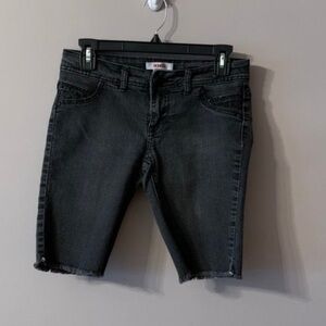 Jean shorts black bongo small